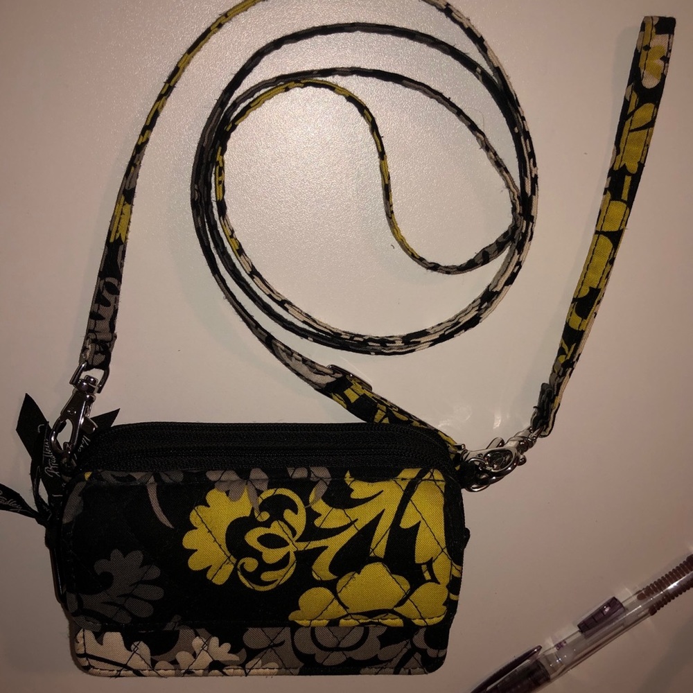 Cute small Vera Bradley Wallet/can be a crossbody.